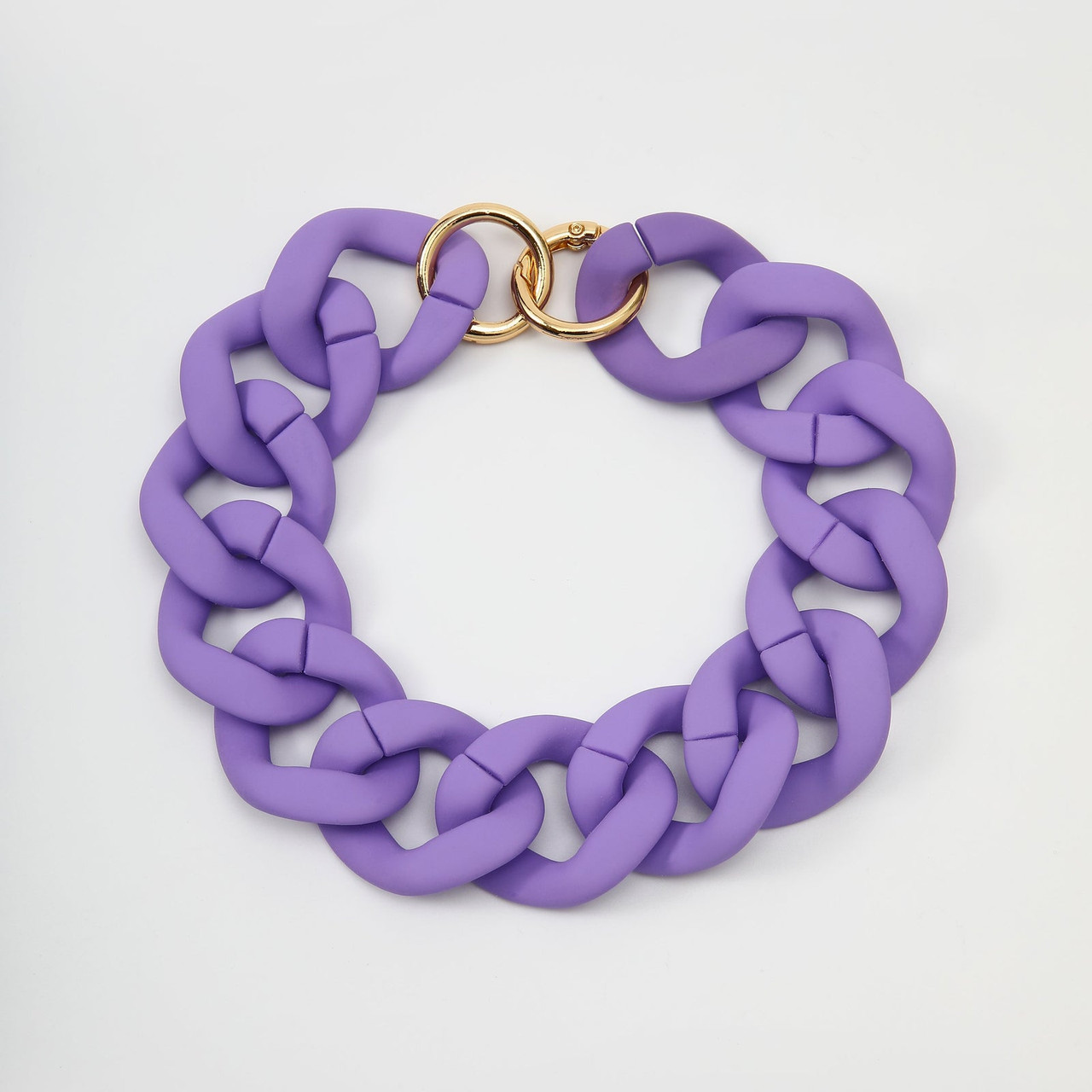 CHAIN BAG CHARM - LILAC