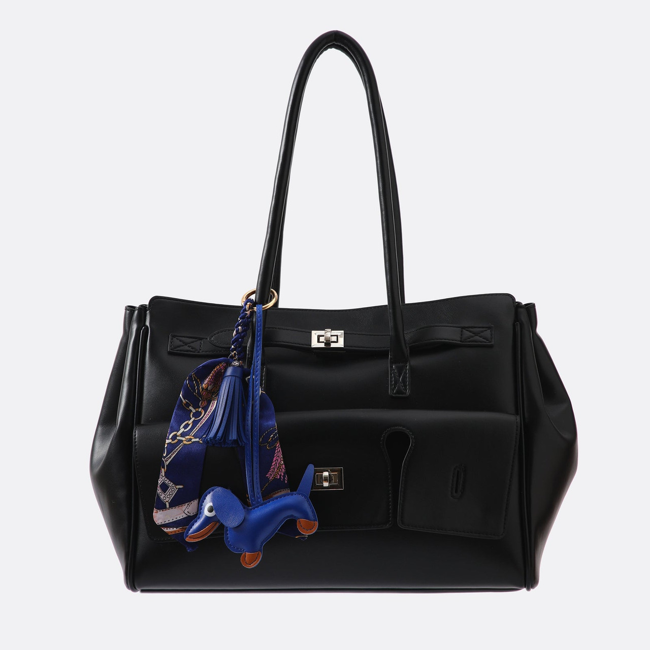DOG BAG CHARM - BLUE