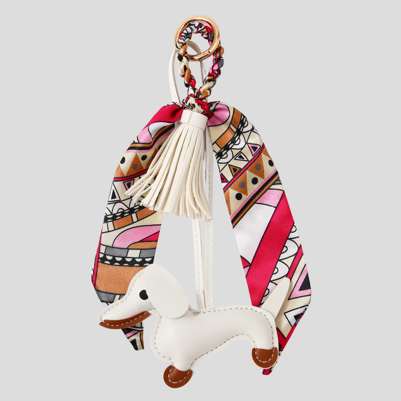 DOG BAG CHARM - WHITE