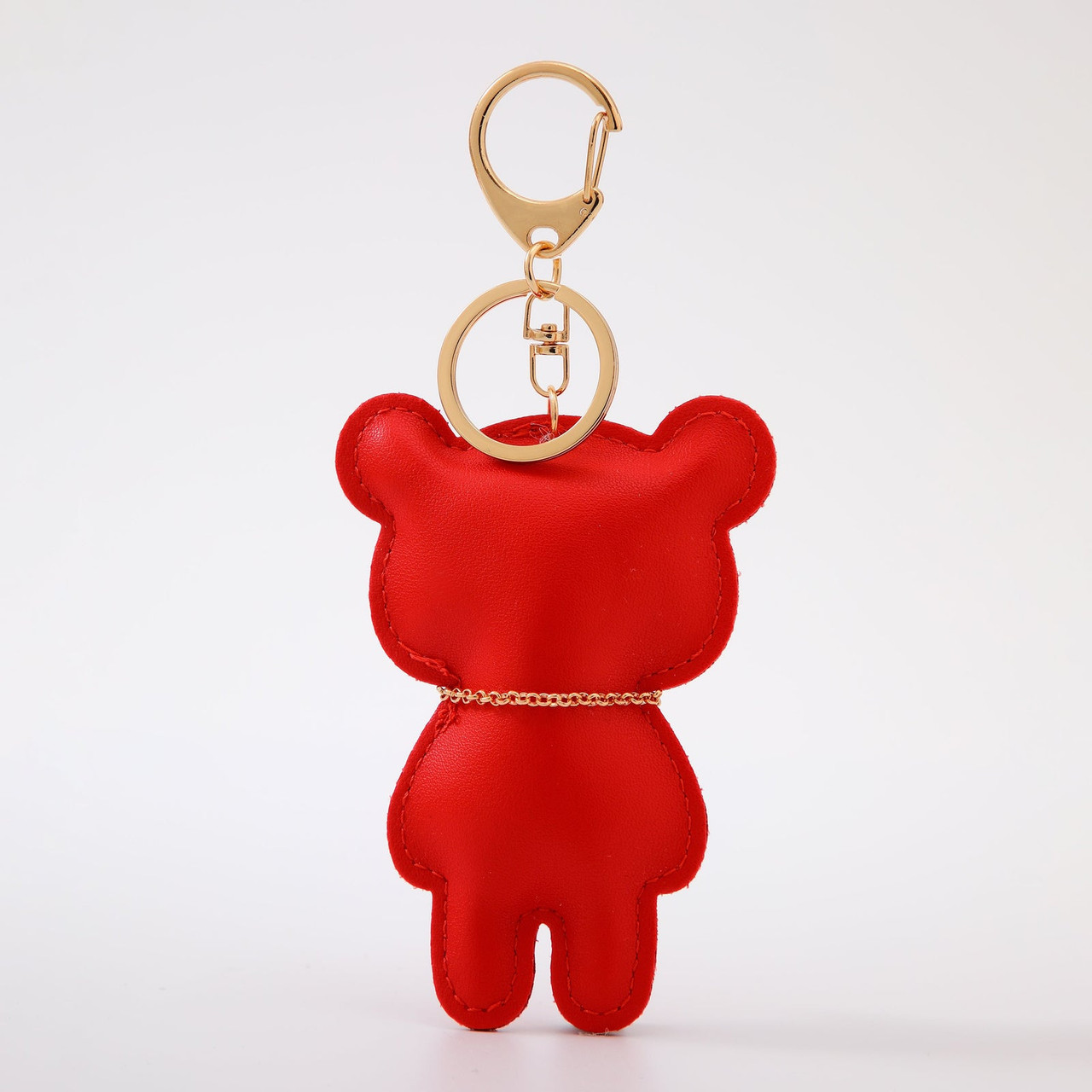BEAR BAG CHARM - RED
