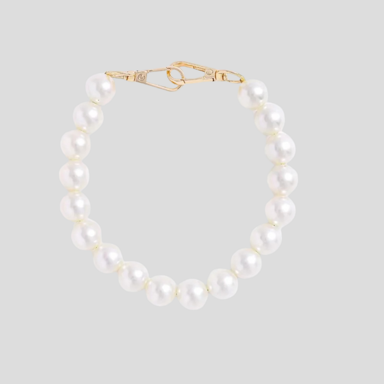 CHAIN BAG CHARM - WHITE