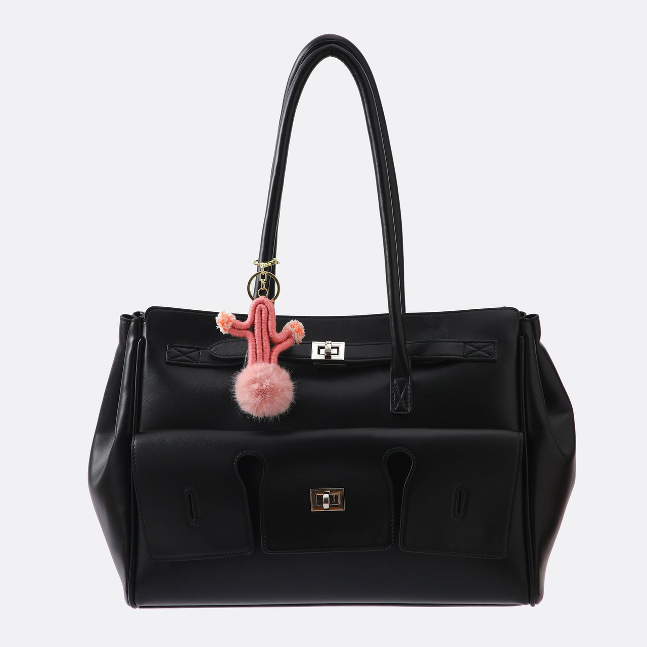 CACTUS BAG CHARM - PINK