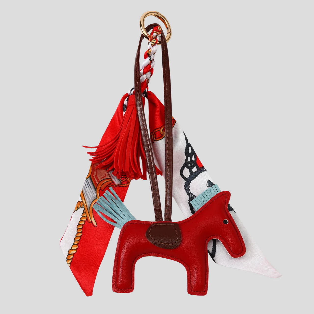 PONY BAG CHARM - RED