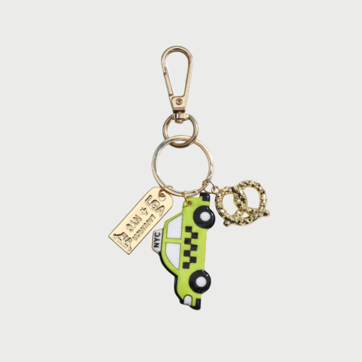 CITY CAB CHARM - GOLD