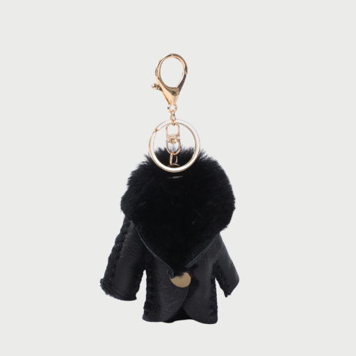 COAT CHARM - BLACK