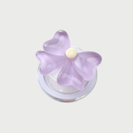 MAGNETIC ACRYLIC BOW GRIP - LILAC