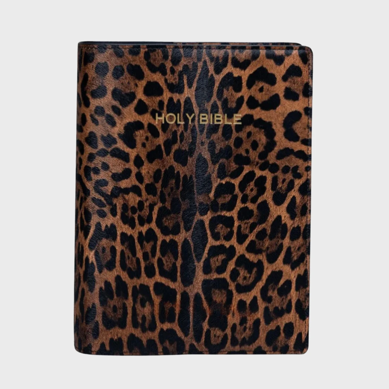 BIBLE COVER - LEOPARD