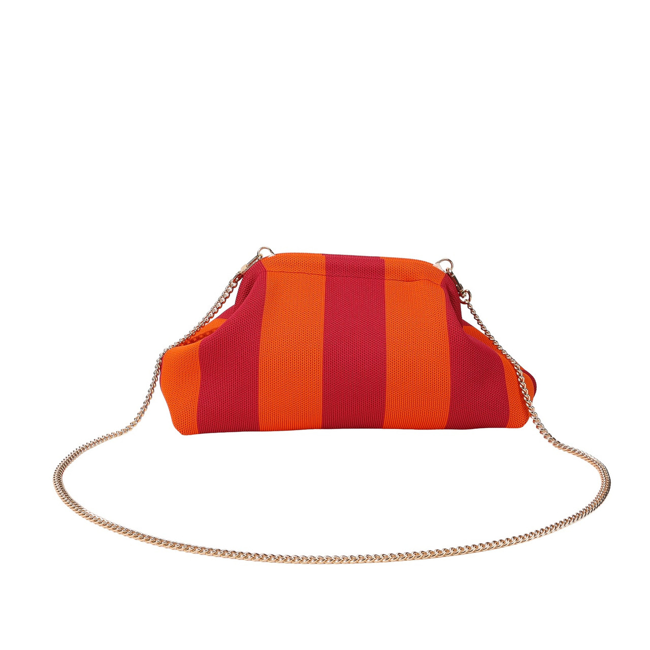 CITY GIRL POUCH + STRAP - RED/ORANGE