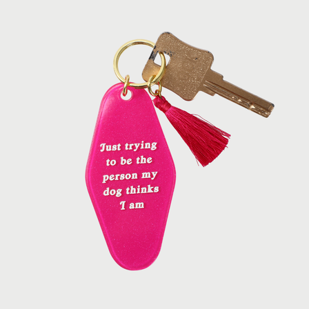 QUOTE KEYCHAIN