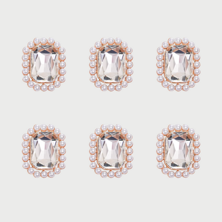 BUTTON COVERS WHITE