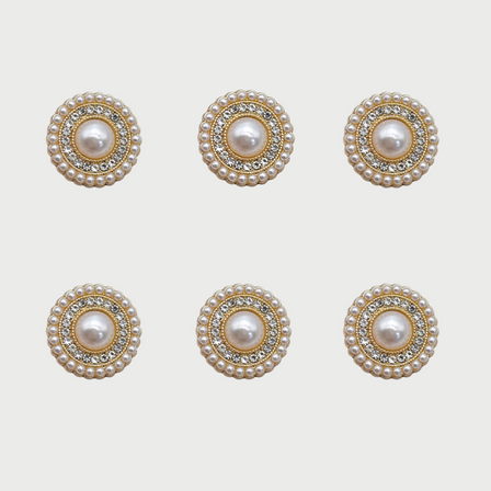 BUTTON COVERS WHITE