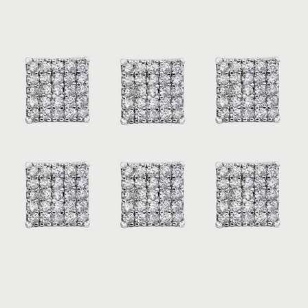 RHINESTONE BUTTON COVERS