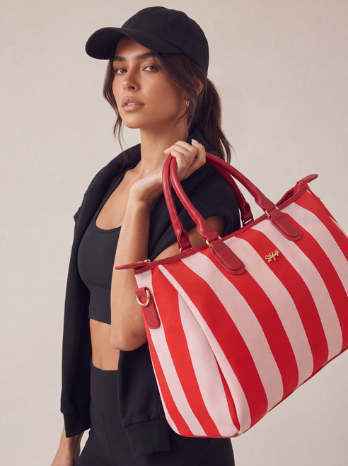 CITY GIRL TRAVEL BAG - SALMON