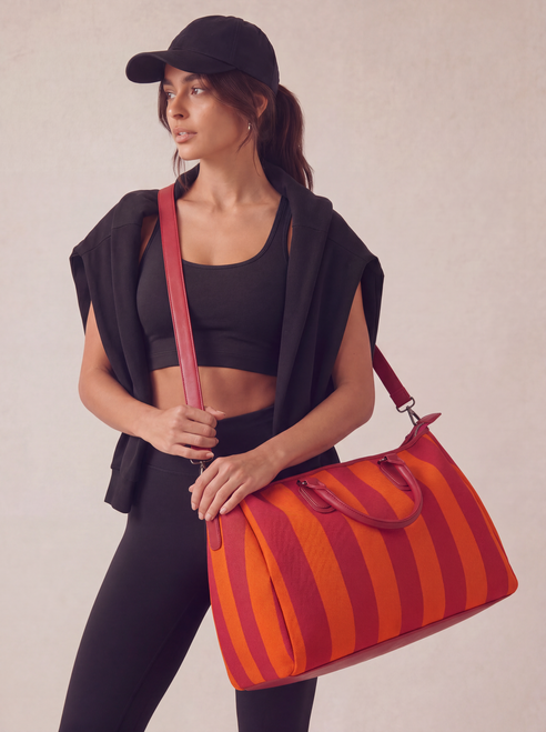 CITY GIRL TRAVEL BAG - RED
