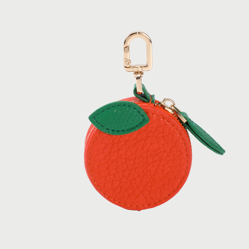 LEATHER ORANGE CHARM - ORANGE