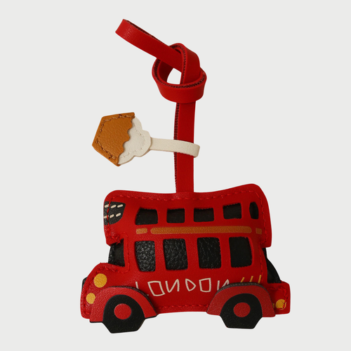LDN BUS CHARM - RED