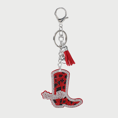 COWGIRL HAT BOOTS - RED