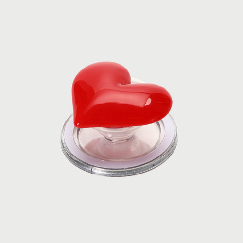 MAGNETIC HEART GRIP - RED