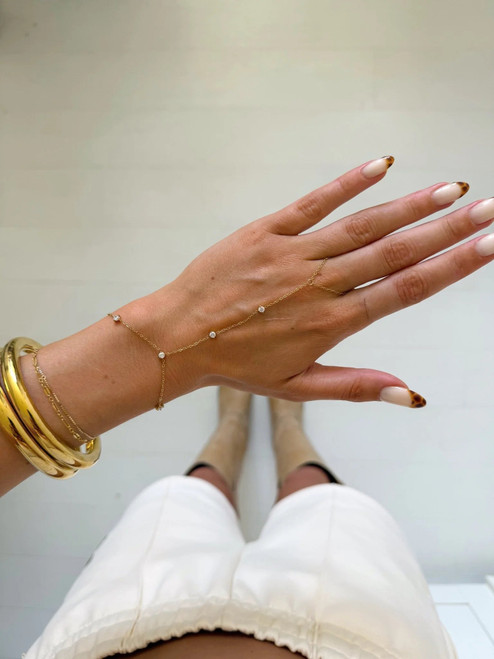 HAND CHAIN - GOLD