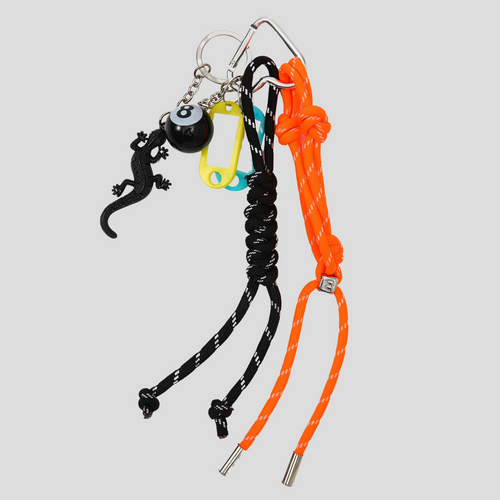 BAG CHARM SET - ORANGE