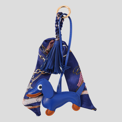 DOG BAG CHARM - BLUE
