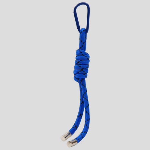 ROPE BAG CHARM - BLUE