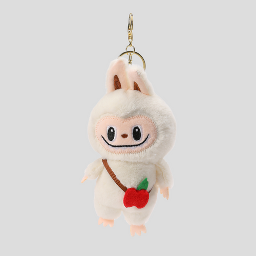 BOBBY-BO BAG CHARM - WHITE