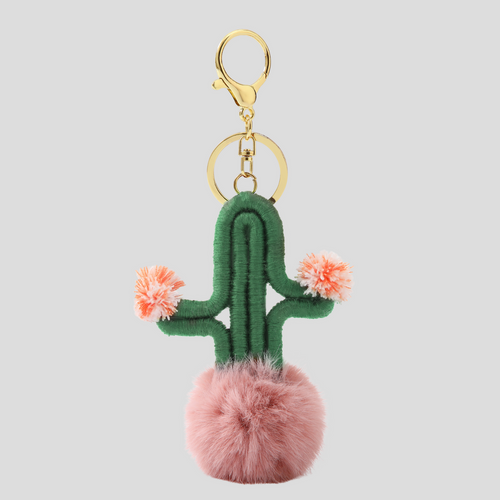 CACTUS BAG CHARM - GREEN