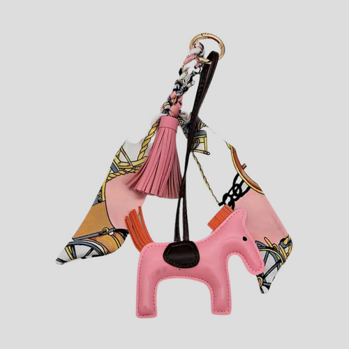 PONY BAG CHARM - PINK