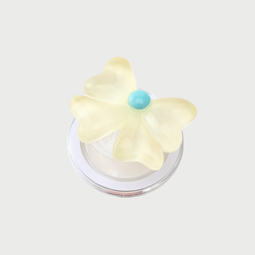 MAGNETIC ACRYLIC BOW GRIP - WHITE