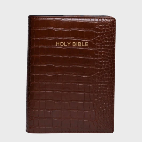 BIBLE COVER - BROWN
