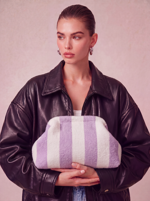 CITY GIRL POUCH CLOTH - LILAC