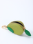 LEATHER PEAR CHARM