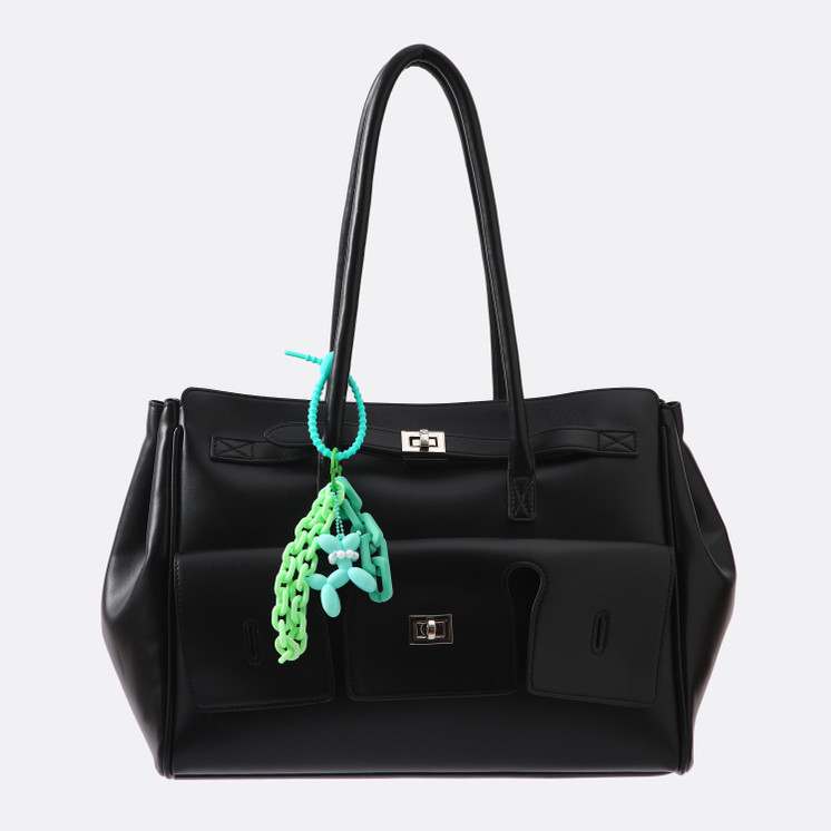 BUBBLE DOG BAG CHARM