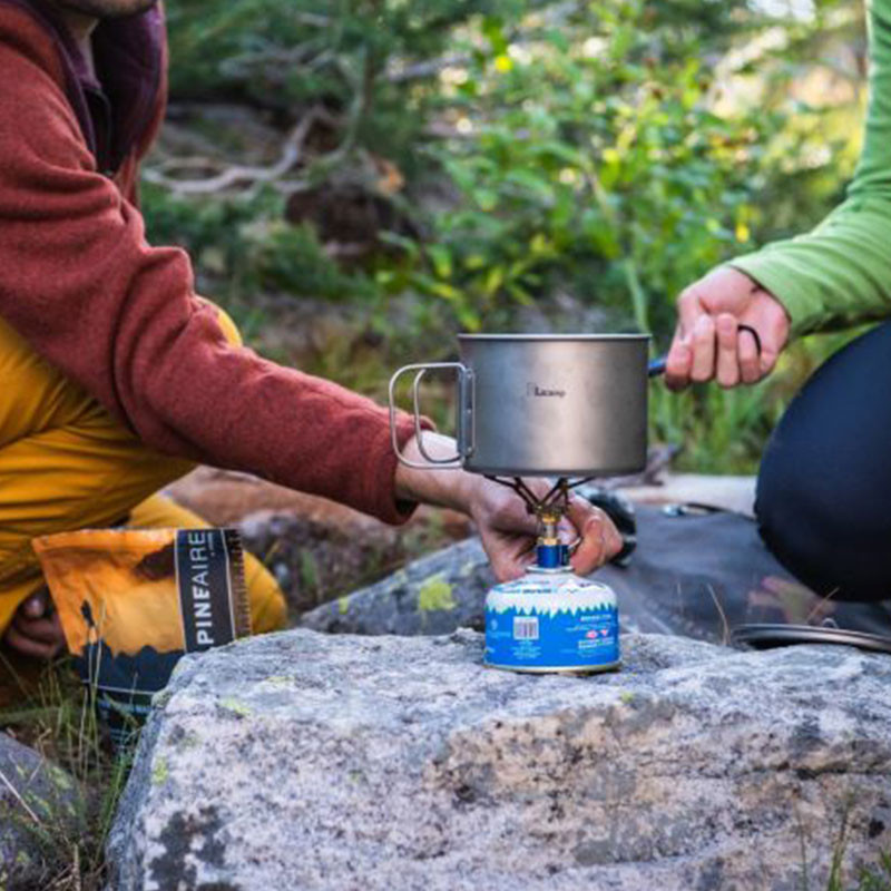 Olicamp Ion Micro Titanium Stove - Pack & Paddle