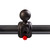 H-Rail Mount 1.5" RAM Ball