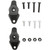 Stealth Pulley, 2 Pack with Hardware