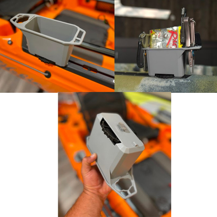 Track Mount Mini Bin