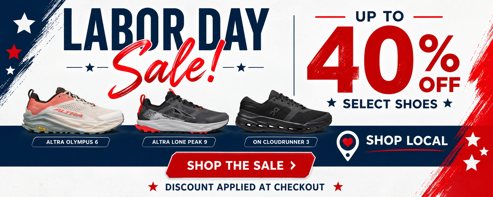 Altra and On Shoes on Sale Lafayette La