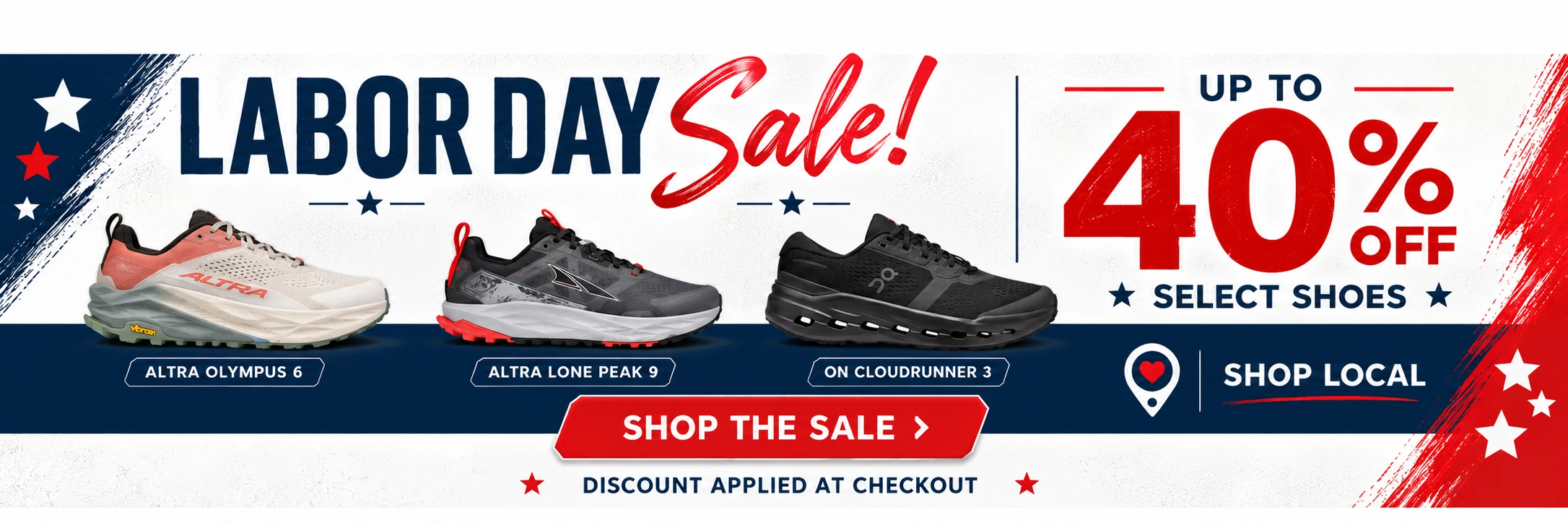 Altra and On Shoes on Sale Lafayette La