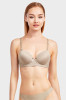 Wholesale Ladies Demi Cup Plain Bra | Removable Strap | BR4309 | 12 Pcs/Unit