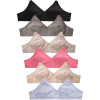 Wholesale Ladies No Wire No Pad Cotton Mama Bra | BR1541N288 | 288 Pcs/CS