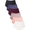 Wholesale Ladies Polyester Brief Panty | LP7439PR12 | 12 Pcs/Pk
