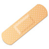 Sheer Plastic Adhesive Bandages | 3/4" x 3" | Box of 100