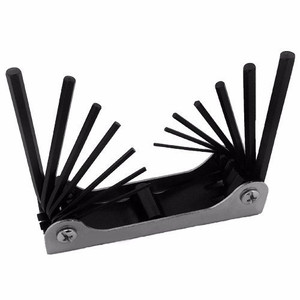 14 Pieces Metric and SAE Allen Wrench Folding Hex Key Set 14 Pieces Metric and SAE Allen Wrench Folding Hex Key Set
