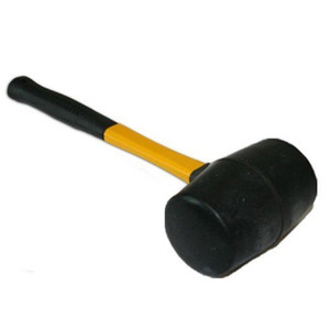 Fiberglass Grip Handle Rubber Mallet Hammer Fiberglass Grip Handle Rubber Mallet Hammer