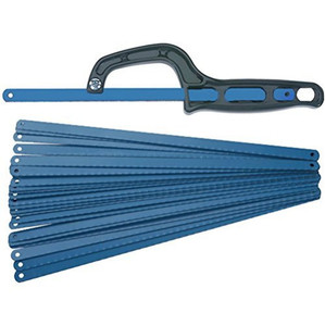 12" inch Light Duty All Purpose Utility Close Quarter Mini Hacksaw Set with 40 Pcs Replacement Blades 12" inch Light Duty All Purpose Utility Close Quarter Mini Hacksaw Set with 40 Pcs Replacement Blades