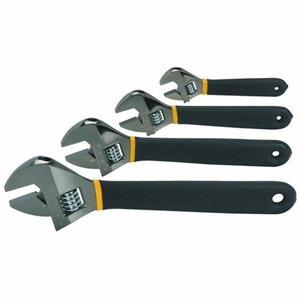4 Pieces Heat Treated Laser Marked Metric Adjustable Wrench Set (6" inch + 8" inch + 10" inch + 12" inch) 4 Pieces Heat Treated Laser Marked Metric Adjustable Wrench Set (6" inch + 8" inch + 10" inch + 12" inch)