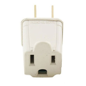 3 Prong to 2 Prong Electrical Grounding Adapter UL Certified