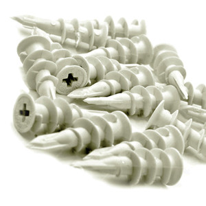 Self Drilling Drywall Nylon Anchors for #8 - #10 Screws